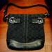 Coach Bags | Coach Vintage Black Purse Nwot | Color: Black/Silver | Size: Os