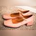 Anthropologie Shoes | Anthropologie Pink Genuine Leather Ainsley Mary Jane Block Heels Size 8.5 | Color: Pink | Size: 8.5