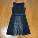 Nine West Dresses | 4 Damaged Leather Pleather Belt Sheath Dress Business Wear Dress Nine West | Color: Black | Size: 4