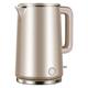 Kettles, for Boiling Water, 1.7L Double Wall Cool Touch Tea Kettle Cordless, 1800W Fast Boil Water Filter Kettle with Stainless Steel Interior elegant