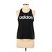 Adidas Active Tank Top: Black Activewear - Women's Size Medium