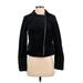 Ashley by 26 International Jacket: Short Black Print Jackets & Outerwear - Women's Size Small