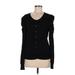 Grace Elements Cardigan Sweater: Black Sweaters & Sweatshirts - Women's Size Medium