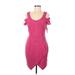 Just Fab Cocktail Dress: Pink Dresses - New - Women's Size Medium