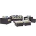 Modway 8 Piece Rattan Sectional Seating Group w/ Cushions | Outdoor Furniture | Wayfair 665924527097