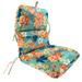 22" x 45" Outdoor Chair Cushion with Ties and Loop - 45'' L x 22'' W x 5'' H