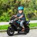 Aosom 12V Kids Electric Motorcycle with Training Wheels, Battery Power Motorbike for Kids Ages 3-8 Years Old