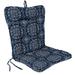 21" x 38" Outdoor Chair Cushion with Ties and Loop - 38'' L x 21'' W x 3.5'' H