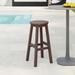 Polytrends Laguna All Weather Poly Outdoor Patio Bar Stool – Round/ 29”