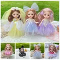 16 Cm grandi occhi principessa BJD bambola Movabl trucco coreano Look 16 cm bambola Bjd 13