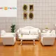 1:12 Dollhouse Miniature Furniture Sofa With Pillow White Fabric Sofa Model Doll House DIY Scene