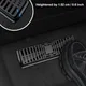 2PCS Backseat Air Vent Cover Air Flow Vent Grille Rear Seat Air Conditioning Outlet Grille For Tesla