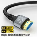 8K HDMI 2.1 Cable 4K@120Hz 8K@60Hz 48Gbps EARC ARC HDCP Ultra High Speed HDR For RTX Video Cable PC