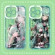 H-Hatsune-Coque Transparente en Silicone Souple pour Samsung Galaxy Compatible avec les Modèles