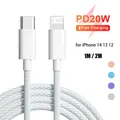 Cavo USB C PD 20W per iPhone 14 13 12 11 Pro Max Mini XS XR iPad Cavo di ricarica rapida da tipo C a ios Cavo dati 0,3 M/1 M/1 M/1,5 M/2 M