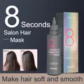 8 secondi Salon Hair Mask Shampoo restauro dei capelli trattamenti Premium cheratina riparazione