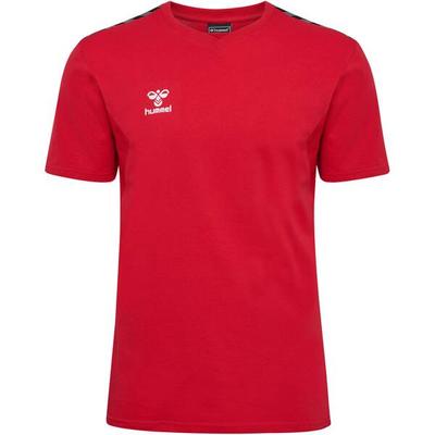 HUMMEL Herren Shirt hmlAUTHENTIC CO T-SHIRT S/S, Größe XL in Rot