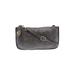 Joy Susan Crossbody Bag: Metallic Gray Print Bags