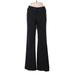 Ann Taylor LOFT Dress Pants - High Rise Flared Leg Trouser: Black Bottoms - Women's Size 6