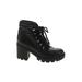 Marc Fisher LTD Ankle Boots: Black Solid Shoes - Women's Size 6 - Round Toe