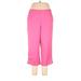 Alfred Dunner Casual Pants - High Rise: Pink Bottoms - Women's Size 16