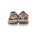 Cat & Jack Flats: Slip On Chunky Heel Casual Brown Color Block Shoes - Kids Girl's Size 11