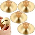 2 Pairs Copper Finger Zills Cymbal Small Child Miss