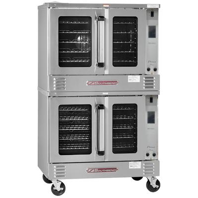 Southbend PCE15B/TD 208/1 Platinum Bakery Depth Double Full Size Commercial Convection Oven - 7.5kW, 208v/1ph, 7.5 kW