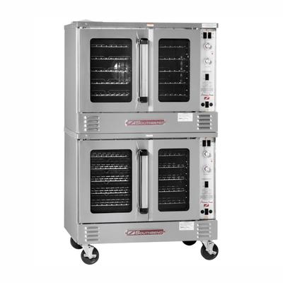 Southbend PCE15S/SI-V 240/1 Platinum Ventless Double Full Size Commercial Convection Oven - 7.5kW, 240v/1ph, 7.5 kW