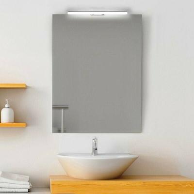 San Marco - Led badezimmerspiegel 80x60 cm reversibel spiegel mit lampe