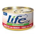 12x85g LifeCat Adult thon & bœuf nourriture pour chat humide