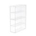 Glasses Storage Box 4 Layers Large Glasses Organizer Box Multifunctional Stackable Display Holder Reusable Acrylic Cosmetics