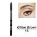 YUHAOTIN Eye Shadow Pen Eyeliner Eye Shadow Stick Eye Shadow Lying Silkworm Pen Pearl Eye Shadow Pen with Sharpener Foam Pen Eye Shadow Pencils for Older Women Silver Eyeshadow Eye Shadow Sticks