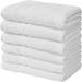 Premium Hair Towels - 100% Cotton (20X40 Inches - White) Pack Of 12 - Ring Spun Cotton Salon Towels Quick Dry Ultra Absorbent Towel For Home Hotel Bathroom Spa Beauty & Hair Care