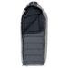 Mckinley -30Â° Sleeping Bag - Oversize Insulated Hooded Rectangle Made With Ripstop Outer And Brushed Polyester Liner With Compression Stuff Sack Charcoal/Gray