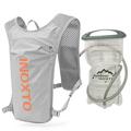 INOXTO Running Hydration Vest Backpack with Water Bladder for Jogging and