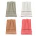 CGLFD Towels Set of 4 Cotton Quick Drying and Lightweight Perfect for Travel Camping Gym and Beach Hotel Towel for Commercial and Home Use Lightweight Easy Car Towels