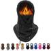 Sherpa Hood Balaclava Ski Mask Balaclava Wind-Resistant Winter Face Mask Fleece Ski Mask for Men and Women