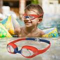 Kids Swim Goggles for Toddler Kids Youth(3-12) Clearance Anti-Fog Waterproof Anti-UV Clear Vision Water Pool Goggles Children s Swimming Goggles High-definition Electroplated Swimming Goggles Red