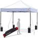 ABCCANOPY Patio Pop Up Canopy Tent 8x8 Commercial-Series(White)