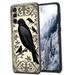 Timeless-gothic-raven-motifs-1 phone case for Samsung Galaxy S23+ Plus for Women Men Gifts Soft silicone Style Shockproof - Timeless-gothic-raven-motifs-1 Case for Samsung Galaxy S23+ Plus