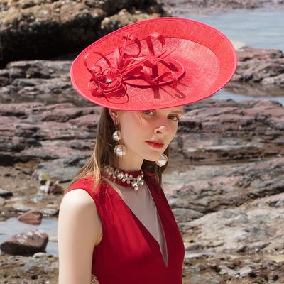 Fascinators Flax Feather Kentucky Derby Hat Headpiece