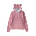 Kamado Nezuko Hoodie Anime Cartoon Anime 3D Cat Ear Harajuku Hoodie For Boys Girls' Kid's 3D Print