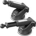 1Zero GPS Suction Cup Mount for Garmin [Quick Telescopic Extension Arm] (Set of 2) GPS Dashboard Mount Dash Windshield Window Car Holder for Garmin Nuvi RV Dezl Drive Drivesmart Driveassist and More