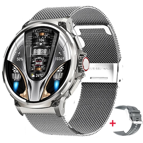 Smart Watch 1,85 Zoll HD Bildschirm Smart Watch Männer 710mAh Batterie Lange Standby Bluetooth Anruf Fitness Uhr Smart Watch Image