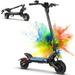 Caroma 2600W Peak Adults Electric Scooter 8.5 Off Road Tires 36 MPH Max 37 Miles Range Folding Electric Scooter with Dual Brakes & Suspension Black