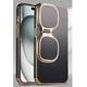 Objektiv-Sonnenbrillen-harte klare Halter-Telefonhülle für iPhone 12 13 14 15 Pro Max stoßfeste Silikon-Acryl-Stand-Telefonhülle