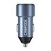 USB C Car Charger|Powerful 56W PD Dual Ports Car USB Charger|Mini Bullet Aluminum Alloy QC 3.0 Car Fast Charger for Sedans SUVs Phones Tablets Cars RVs