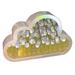 Cloud Tulip LED Night Light Mirror Table Lamps Bedroom Ornaments Decoration School Home Bedrooms Decoration