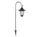 Darzheoy Solar Outdoor Lights Outdoor Post Lights Pole Lights Outdoor Decorative Floor Lamp Vintage Outdoor Solar Lamps for Outside Front Door Garden Patio Yard Garage Warm Light